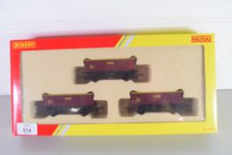 Boxed Hornby 00 gauge R6367 coal wagon set