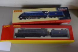 Boxed Hornby 00 gauge R2991XS BR A4 "Sparrowhawk" locomotive No 60018