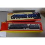 Boxed Hornby 00 gauge R2991XS BR A4 "Sparrowhawk" locomotive No 60018