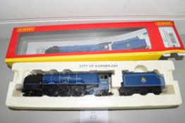 Boxed Hornby 00 gauge R3111 BR 4-6-2 Princess Coronation class "City of Edinburgh" locomotive No