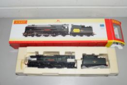 Boxed Hornby 00 gauge R2585 BR 4-6-2 rebuilt West Country class "Ottery St Mary" locomotive, No