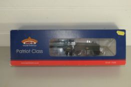 Boxed Bachmann 00 gauge 31-211 Patriot "Homeguard" BR green late crest No 45543 locomotive