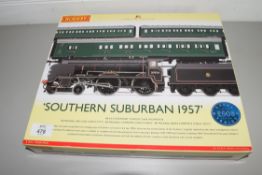 Boxed Hornby 00 gauge "Southern Suburban 1957" set