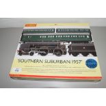 Boxed Hornby 00 gauge "Southern Suburban 1957" set