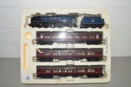 Boxed Hornby 00 gauge "The Caledonian" set (missing outer box)