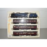 Boxed Hornby 00 gauge "The Caledonian" set (missing outer box)