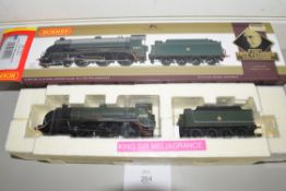 Boxed Hornby 00 gauge R2905 BR 4-6-0 Class N15 "Sir Meliagrance" locomotive No 30452