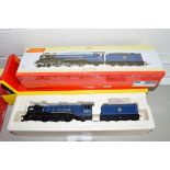 Boxed Hornby 00 gauge R3206 BR Express blue 4-6-2 Peppercorn class A1 "Tornado" locomotive No 60163