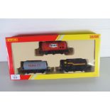 Boxed Hornby 00 gauge R6366 fuel tanker set