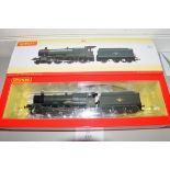 Boxed Hornby 00 gauge R3205 BR 4-6-0 Class 4900 "Rood Ashton Hall" locomotive No 4965