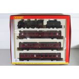 Boxed Hornby 00 gauge "The Manxman" set