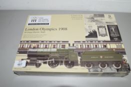 The Olympic Museum London 2012 collection London Olympics 1908 00 gauge electric train set to