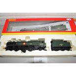 Boxed Hornby 00 gauge R2710 BR 4-6-2 Merchant Navy class "Blue Star" locomotive No 35010