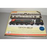 Boxed Hornby 00 gauge "Devon Belle" set