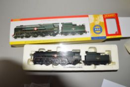 Boxed Hornby 00 gauge R2294 BR 4-6-2 Merchant Navy class "Ellerman Lines" locomotive No 35029