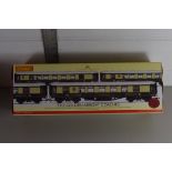 Boxed Hornby 00 gauge "The Golden Arrow" coaches set