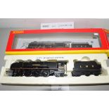 Boxed Hornby 00 gauge R2856 LMS 4-6-2 Duchess class "City of Manchester" locomotive No 6246