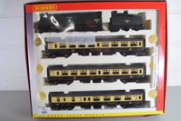 Boxed Hornby 00 gauge "The Excalibur Express train" set