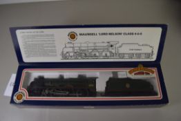 Boxed Bachmann 00 gauge 31-402 Lord Nelson "Sir Francis Drake" BR green No 30851 locomotive