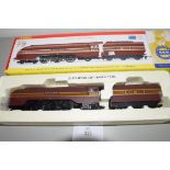 Boxed Hornby 00 gauge R2689 LMS 4-6-2 Coronation class "Duchess of Hamilton" locomotive No 6229