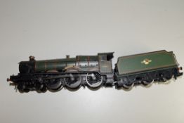 Unboxed Bachmann 00 gauge "Soughton Hall" locomotive no 6962