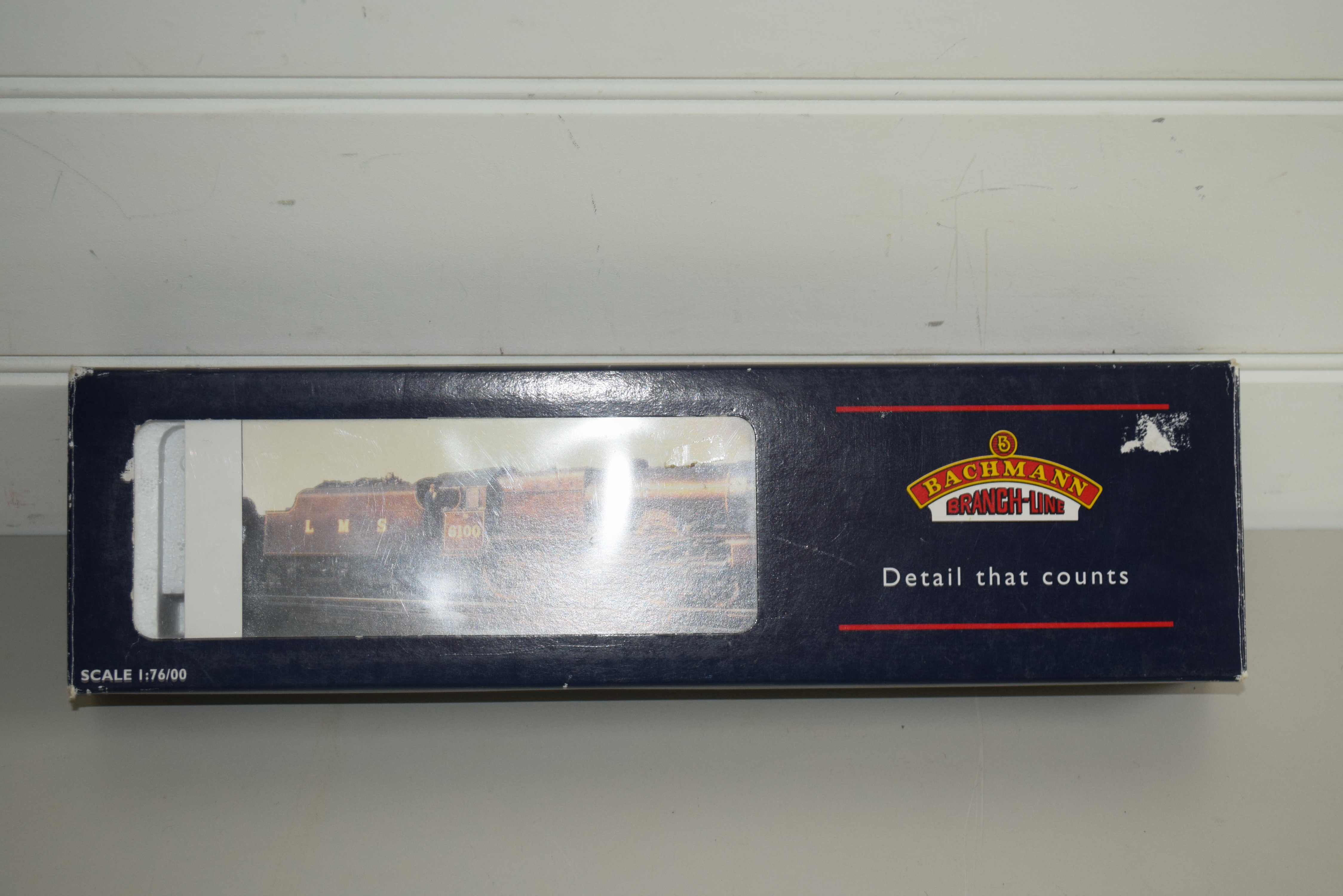 Boxed Bachmann 00 gauge 31-282 P-boiler Scot "The Royal Horseguardsmen" BR green E/emblem