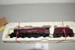 Boxed Hornby 00 gauge "Princess Arthur of Connaught" No 46207 (outer box missing)