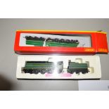 Boxed Hornby 00 gauge R2315 BR 4-6-2 West Country class "Clovelly" locomotive No 34037