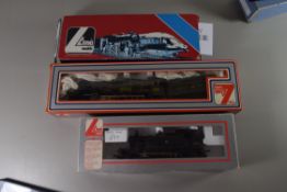 Group of three boxed Lima locomotives to include Nos 8400, 5557 and 6000