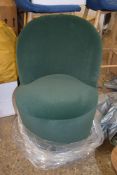 UPHOLSTERED TUB CHAIR, HEIGHT 75CM