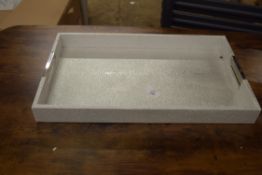 SILVER SERVING TRAY