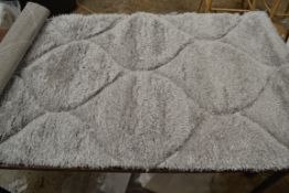 STROOD GREY/BROWN/BLUE RUG, 80CM WIDE