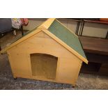 OUTDOOR DOG HOUSE, APPROX 103CM X 85CM