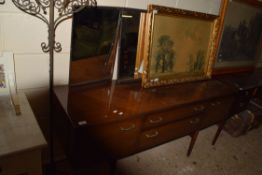 CIRCA 1960S RETRO MEREDEW DRESSING TABLE, LENGTH APPROX 152CM