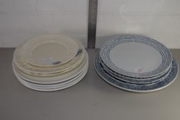 CERAMIC TABLE WARES, SOME CRESTED