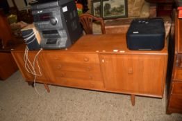 TEAK EFFECT SIDEBOARD, LENGTH APPROX 178CM