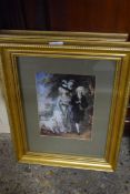 THREE FRAMED PRINTS OF 18TH CENTURY CHARACTERS