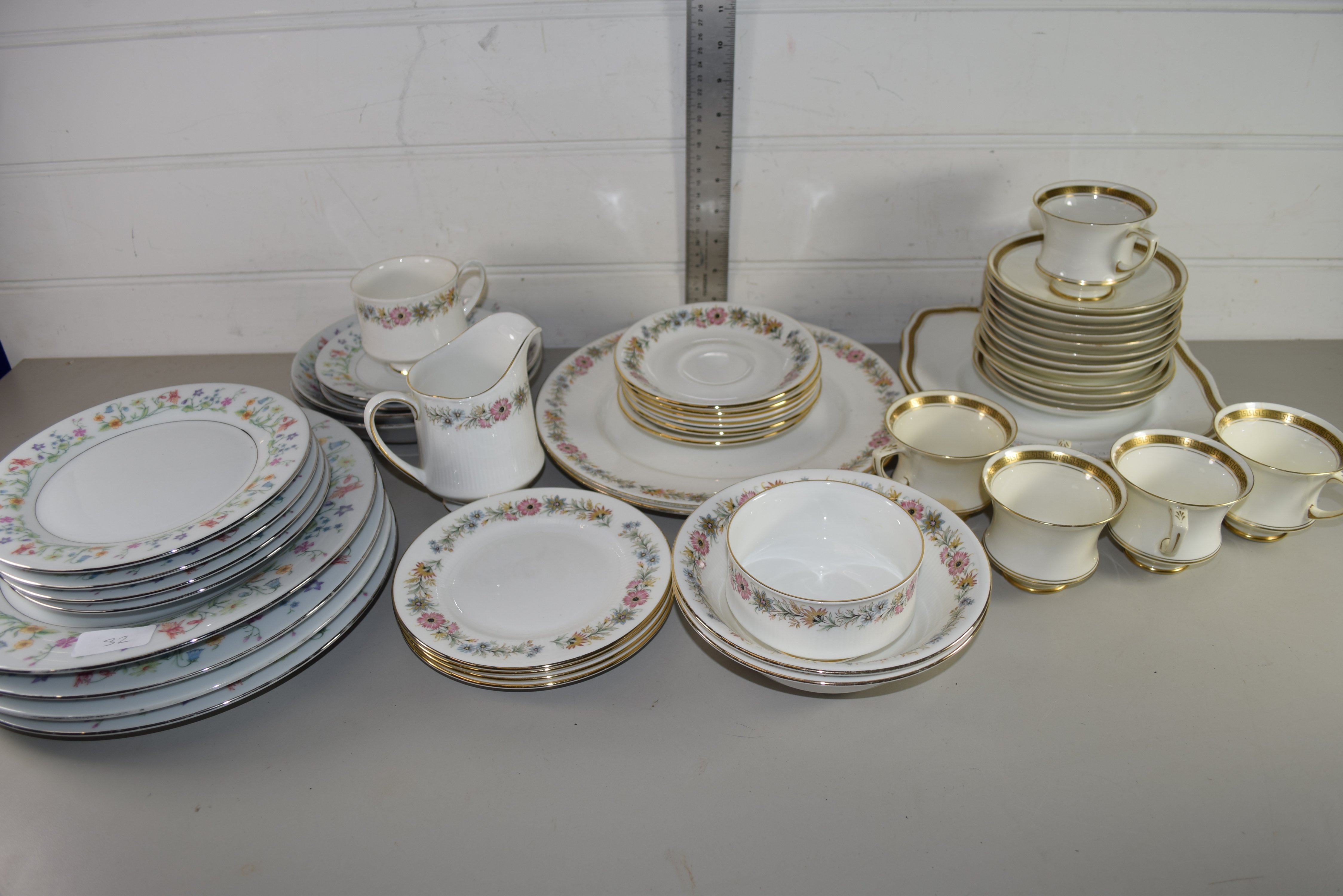 CHINA WARES, PARAGON CHINA MADE FOR LAWLEYS, CUPS AND SAUCERS ETC