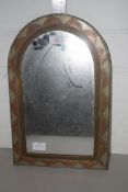 SMALL MIRROR IN METAL FRAME