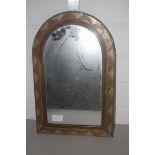 SMALL MIRROR IN METAL FRAME