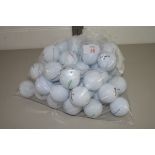 BOX CONTAINING 50 GOLF BALLS