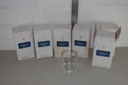 BOXED CAITHNESS CRYSTAL GLASSES