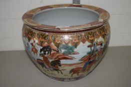 LARGE JAPANESE PORCELAIN JARDINIERE