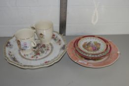 QTY OF CERAMICS, COLLECTORS PLATES ETC