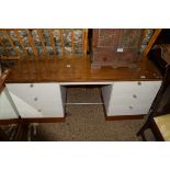 1960S STYLE RETRO DRESSING TABLE, LENGTH APPROX 146CM