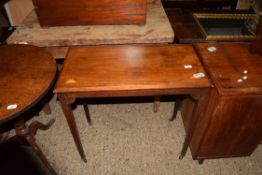 SMALL INLAID OCCASIONAL TABLE, APPROX 75 X 39CM