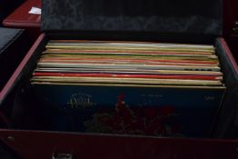 CASE OF 33RPM RECORDS, MOSTLY CLASSICAL AND EASY LISTENING