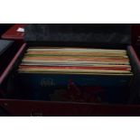 CASE OF 33RPM RECORDS, MOSTLY CLASSICAL AND EASY LISTENING