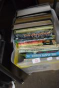 BOX CONTAINING HOUSEHOLD MANAGEMENT REFERENCE BOOKS INCLUDING GARDENING