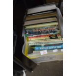 BOX CONTAINING HOUSEHOLD MANAGEMENT REFERENCE BOOKS INCLUDING GARDENING